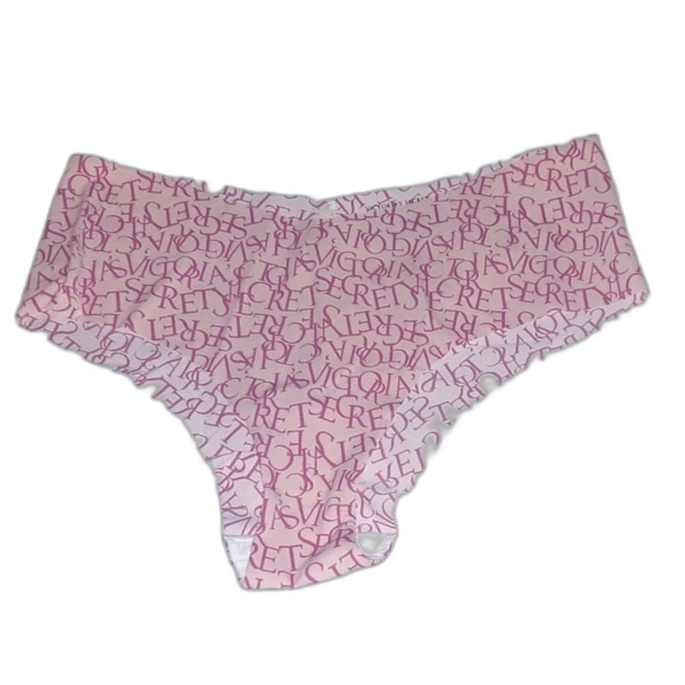 Victoria's Secret XXL Pink Signature Logo Seamless Hipster NWT